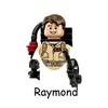 Promotions!! 4Pcs/Set Ghostbusters Egon Spengler Peter Winston Zeddemore Stay Puft Model Action Figures Blocks Toys for Children