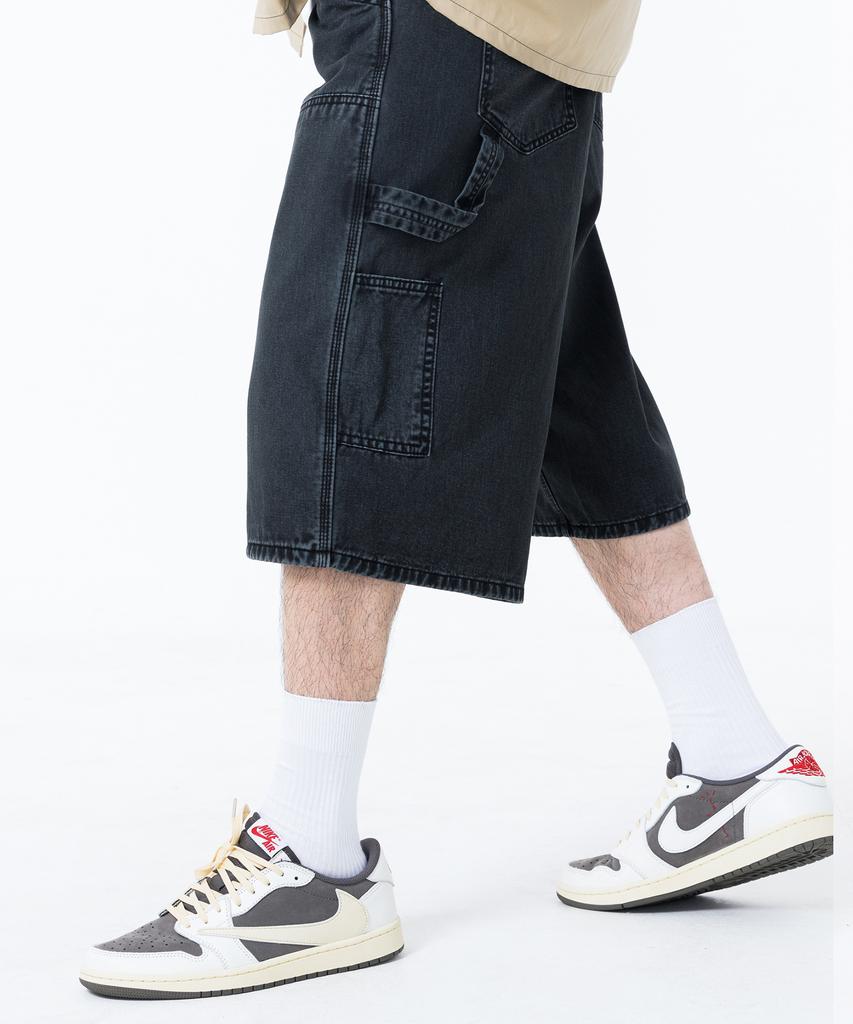 CONTROBANAL3 Pigment Carpenter Shorts [Dark Gray]