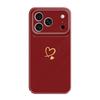 Simple Love Phone Case For iPhone 17 Air 16 16E 15 14 Plus Pro Max Film Hard Cover