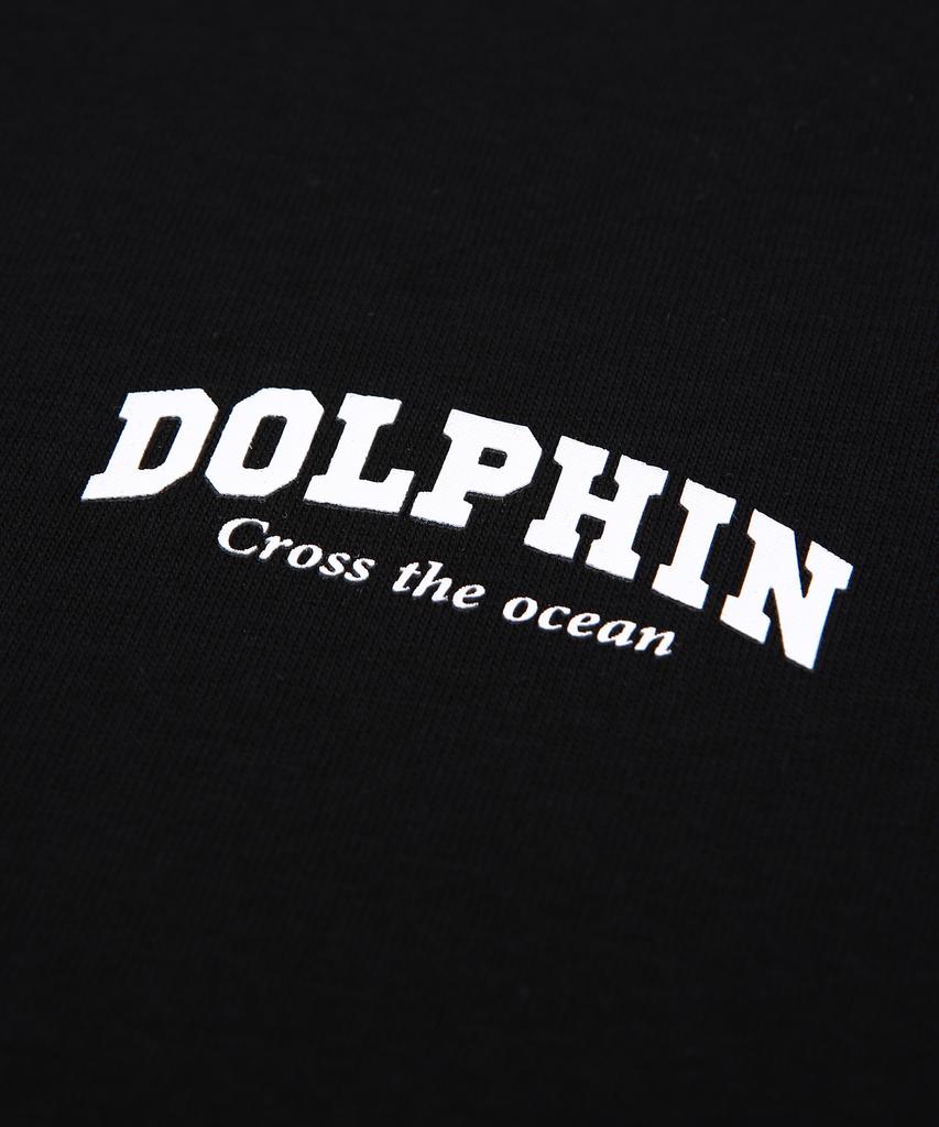 DOLPHIN WAVE APPAREL [Set] Dolphin Arch Logo Short Sleeve T-Shirt + Single Pleat Sweat Shorts (Type B)