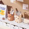 1-5PCS Cartoon Kapybear Pencil Holder Large Capacity Cute Desk Organizer for Back To School Office Student