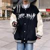 Baseball Jacket Autumn American High Street Ruffian Handsome Teen Men's Loose Casual Jacket Men