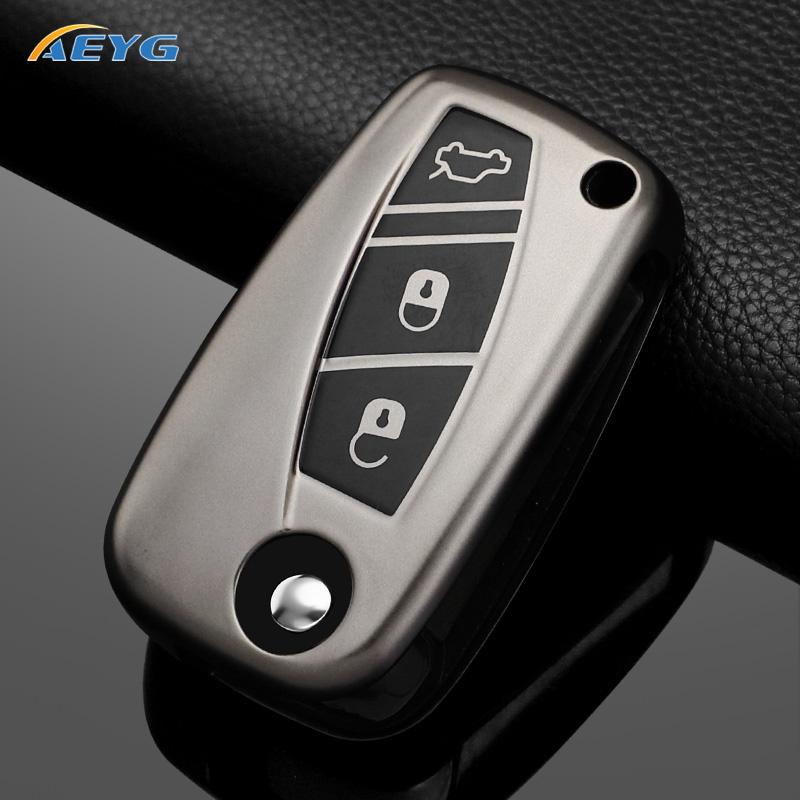 Fashion Tpu Car Key Case Cover For Fiat 500 Panda Idea Stilo Ducato Punto Bravo Grande Minibus Doblo Smart Keyless Accessories