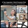 A Stable, Portable, Retractable, Bluetooth, And Handheld Magnetic Selfie Stick With A Four-corner Stand