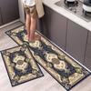 Kitchen Area Floor Mat Anti -Slip Home Entrance Doormat Hallway Bedroom Living Room Space Decoration Carpet Balcony Bathroom Long Rugs