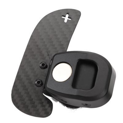 Steering Wheel Shift Paddle Magnetic Carbon Fiber Paddle Shifter Extensions for A45 W176 A35 A45