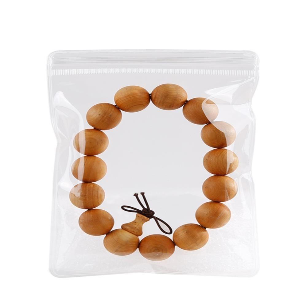 10pcs Bracelet Sealed Bag Thickened Zip Lock Pouches New PVC Zipper Bag
