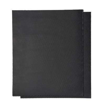 2 Stück Antihaft-BBQ-Grill-Röstmatte Blatt Koch-Backfolien Wiederverwendbar Outdoor-Picknick Bratkochen