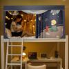 Wow Oh Dorm Blackout Bed Curtains with Mosquito Nets - Privacy & Insect Protection for Bunk Beds In College Dorms