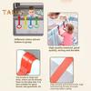 4/8Pcs Baby Pull-Up Ring Toddlers Walking Helper Practice Exercises Assistant Tool Stand-Up Rings Infant Crib Playpen Hanging Ring
