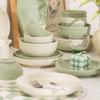 Modranka Cream Ceramic Dinnerware Set