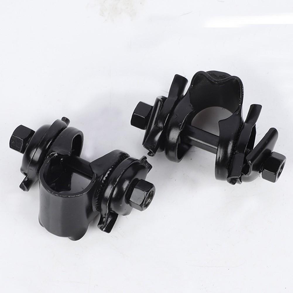 SADDLE / SEAT FIXING-CLAMP For Seatposts Mountain Bikes & Cycles 22.2mm BLACK