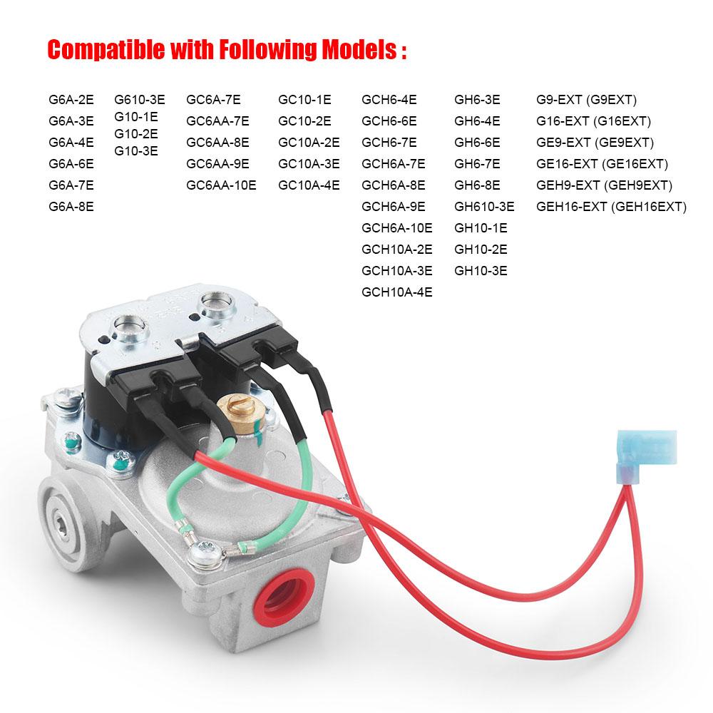 RV Water Heater Gas Solenoid Valve For Atwood 6-10 Galllon 93870 93844 93321 92078 BZA01C 93321R With or Without Joint
