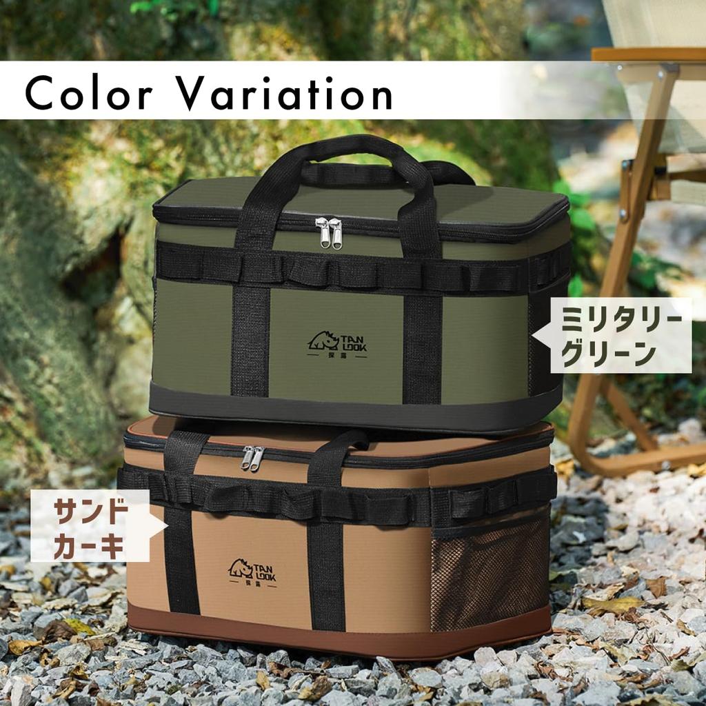 Soft Cooler Box with 23L Capacity, Triple-Layer Insulation, Foldable for Storage, Includes Carabiners in 3 Colors, Perfect for Picnics, Camping, and