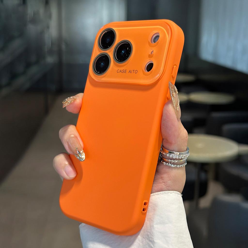 Official Liquid Silicone Phone Case For iPhone 17 Air 16 15 14 12 13 Pro Max Camera Protection Shockproof Candy Soft Matte Cover