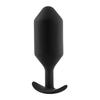 Anal Plug - b-Vibe - Snug Plug 6 - 515g - Black - Comfortable and Full