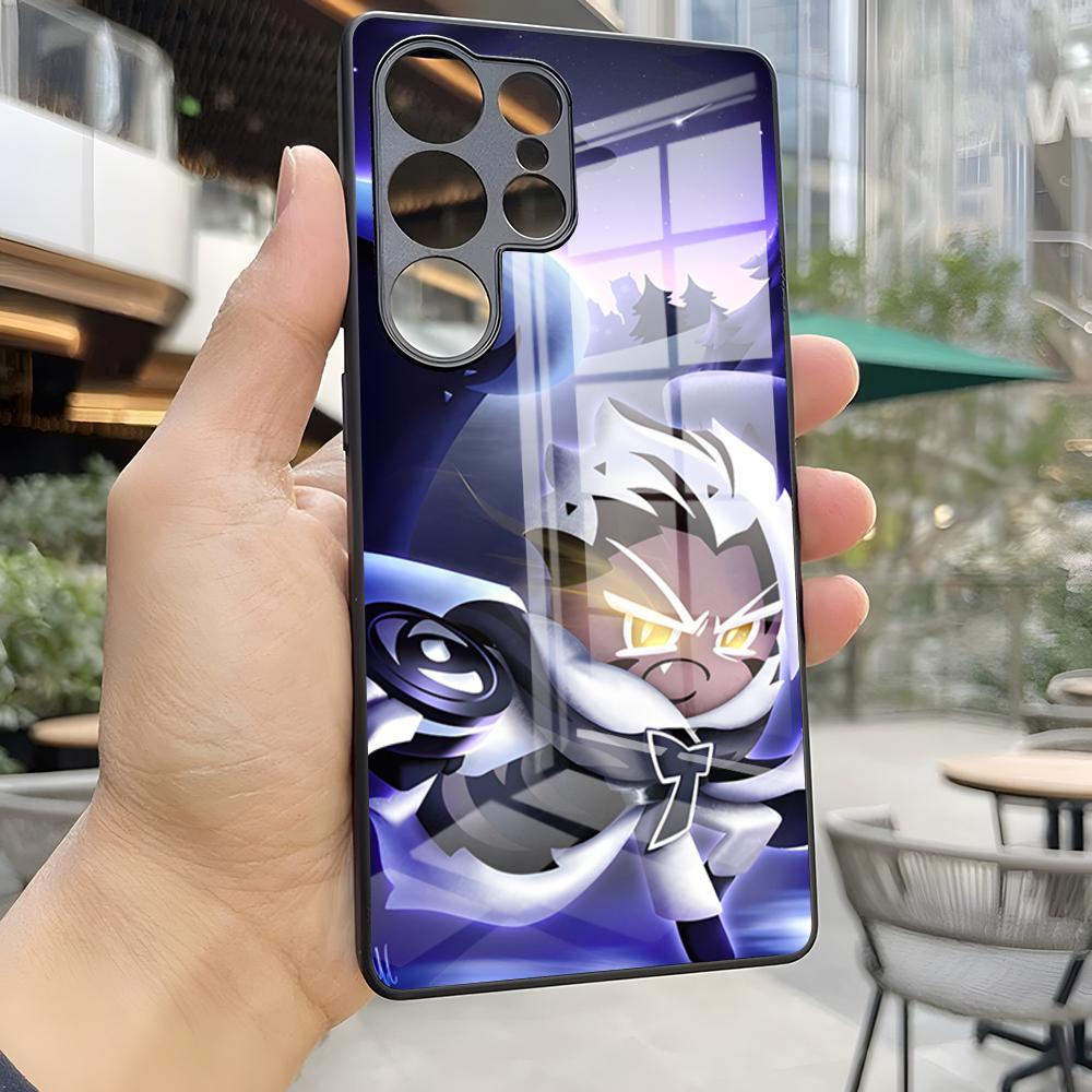 C-Cookie Run K-KingdomS Phone Case For S25 Ultra Samsung S26 S24 Fe S22 S20 S23 21 Plus A54 A34 A53 A16 Glass Cover