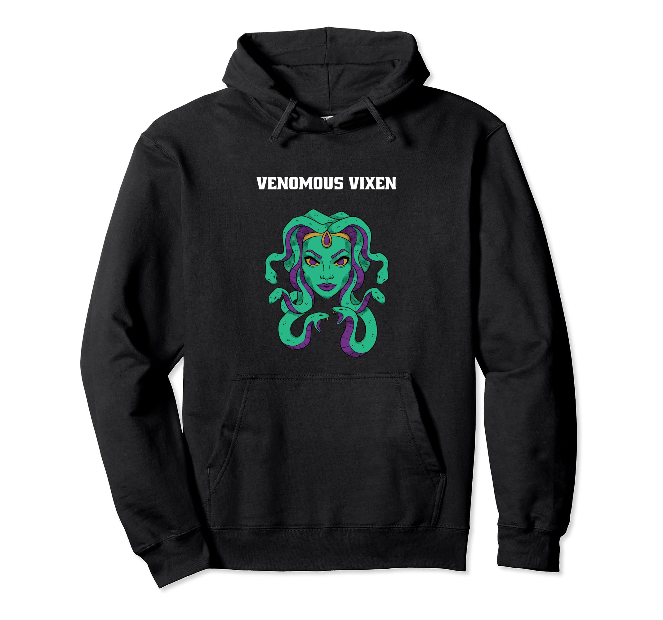 

Venomous Vixen Greek Mythology Medusa Design Gift Hoodie