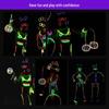 Colorful Luminous Glow Stick Bracelet for Kids - Dazzling Nightlight Party Accessory