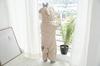 Fluffy Bear Kigurumi Santa Winter Hooded apr1004 Costume, Cosplay, Wear, Unisex, Kids, Baby, Coverall/Romper, (110cm, Beige)