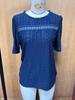 2026 Women's Summer Lace Top: Round Neck, Short Sleeve, Fashionable Hollow Design
