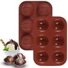 Half Ball Sphere Silicone Cake  Muffin Chocolate Hot Chocolate Bomb 