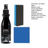Agent de réparation de plastique pour voiture, protection intérieure, anti-rayures, avec chiffon, éponge, kit de revêtement de reconditionnement de pièces en plastique pour réparation de plastique automobile