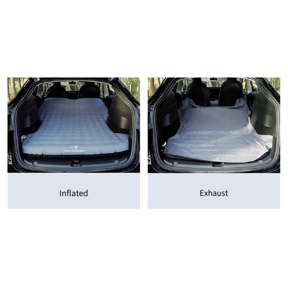 YISU Automatic Inflatable Car Sleeping Mattress for Tesla Model‑Y Trunk Air Bed for Car Camping