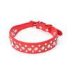 Adjustable Rhinestone Studded PU Leather Dog Collar for Small Medium Large Dogs Cats Anti-Bite Pet Neck Ring Pet Supplies