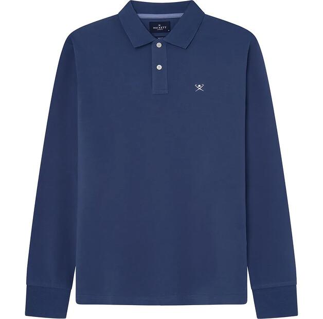 

Hackett Slim Fit Logo поло с длинными рукавами S
