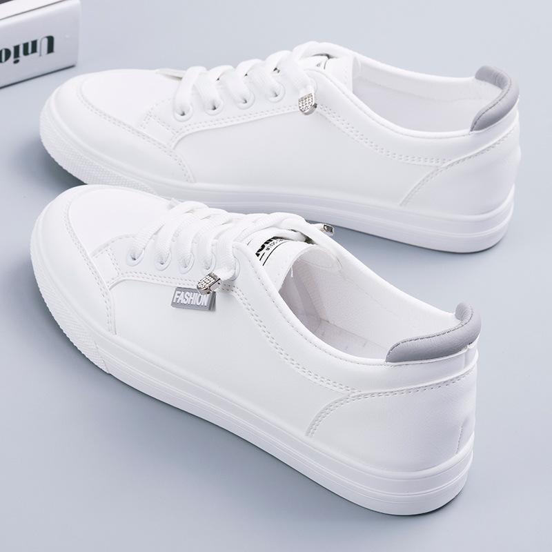 Little white shoes women's 2025 summer shoes new versatile mesh breathable thin flat-bottomed sports net shoes casual board shoes