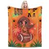 Karol G Tropicoqueta Blankets Quality Warm Soft Throw Blanket Winter Girls Boys Bedroom Pattern Bedspread