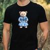 T-Shirt Men Papa Bear Motif Cotton Size XS To 5XL