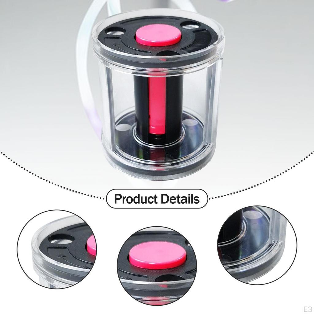 Dance Ribbon Storage Box, Transparent, Reusable, Spacious, for Gymnastics, Ideal Competitions