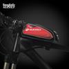 Waterproof Bicycle Front Beam Phone Bag with Touch Screen for Top Tube - Mountain Bike Accessories.