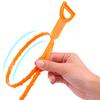 5Pcs Sink Snake Tool Bendable Sink Unclogger Hair Remover Reusable Easy To Use Drain Clog Remover Tool