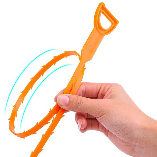 5Pcs Sink Snake Tool Bendable Sink Unclogger Hair Remover Reusable Easy To Use Drain Clog Remover Tool