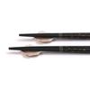 Chopsticks Dishwasher Safe Couple Chopsticks Natural Wood Pair Set 23cm 21cm Chopstick Rest Included Thick Yozakura Black Made In Japan S-86136