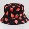 Double-Sided Tropical Fruit Bucket Hat – Trendy Sun Protection for Outdoor Wear