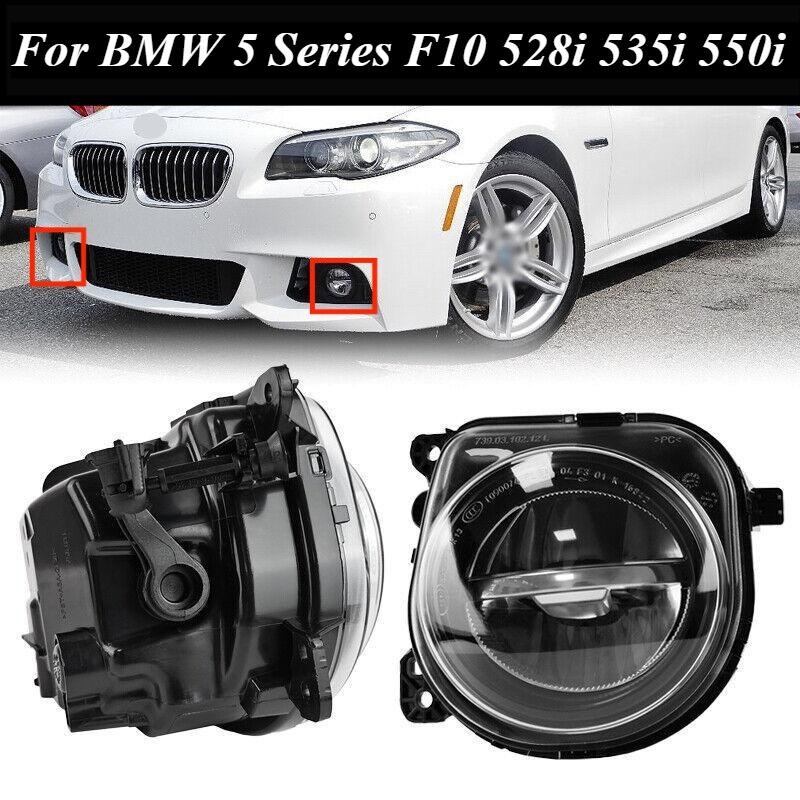 LED Daytime Running Lights Fog Lamp For BMW 5 Series F07 F10 F11 F18 Hybrid 5 528i 535i 550i 2013-2016 63177311293 63177311294