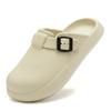Fashion Men's Shoe Platform Mules Half Beach Slides Fun Eva Low Price Clappers 2025 Designer Luxury Trend Casual Original Male Slipper