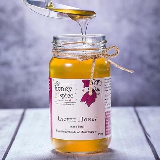 Honey and Spice South Indian Wild Honey (500 Gms) & Lychee Honey (500 Gms) Combo