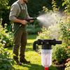 Garden Maintenance Strainer Assembly with Visible Cup and Removable Screen Insert for Daily Service and Field Care