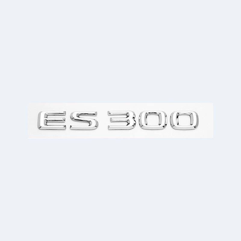 Lexus ES200/260/300/350 Emblem Sticker Car Badge Displacement Lettering