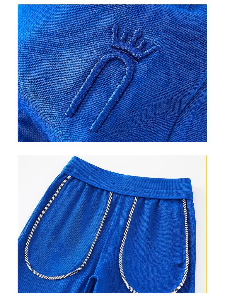 GAGN Korean Style Petite Cotton Harem Sweatpants for Women - Spring/Autumn Casual Embroidery.