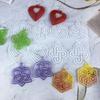 Fashion Celticed Knot Earring Mould Craft from Silicone Portable for Home Studios and Jewelry Making Classes Use