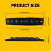 10x Amber 6 LED Side Clearance Marker Lights for RV Car Truck Trailer Pickup 12V