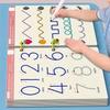 Preschool Handwriting Practice Book with 36 Reusable Pages for Fine Motor Skills and Writing Training
