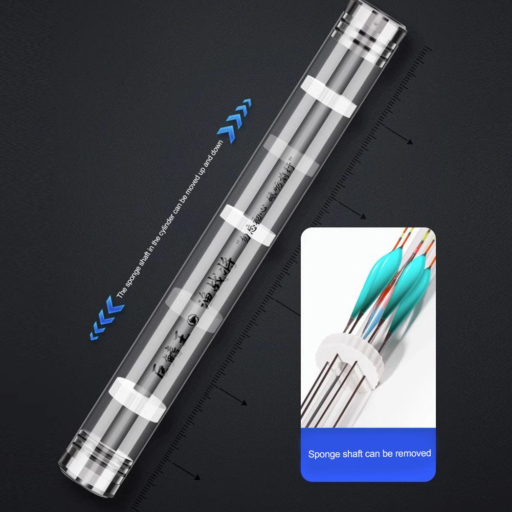 Tube Flotteur De Pêche – Conteneur Carré 41 Cm X 50 Mm, Grande Capacité, étanche