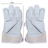 1 Pair Thickened Leather Welding Gloves Abrasion Resistant Labour Gloves  Moving Households